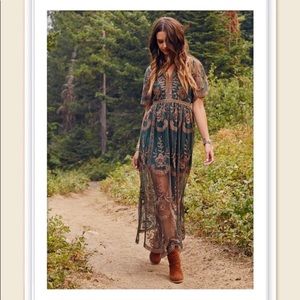 ISO Altar’d State Emerald Catania Dress Medium